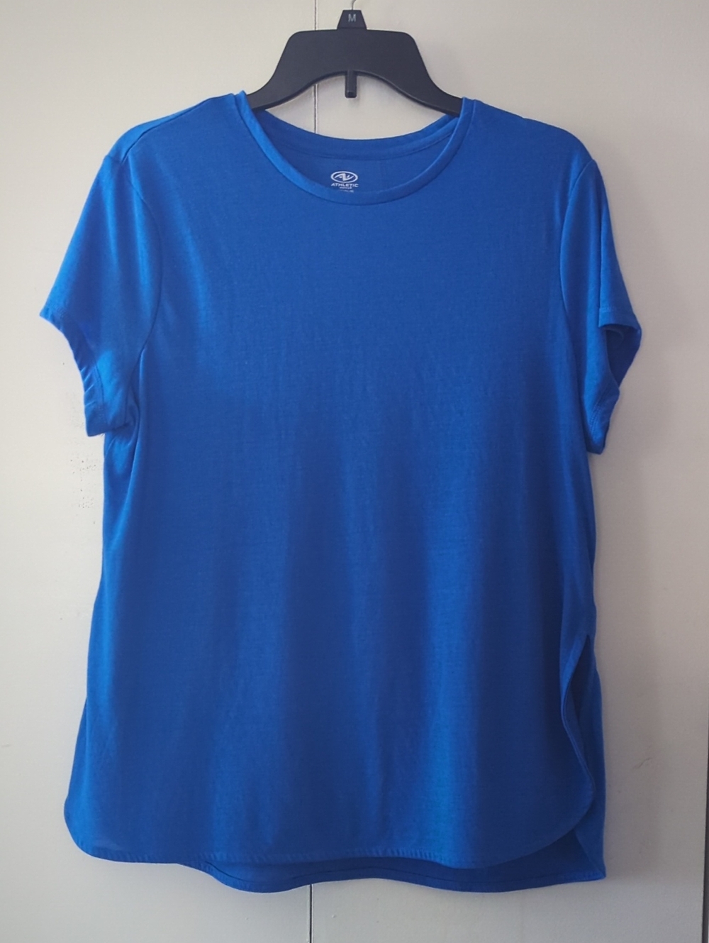 Athletic Works Royal Blue Short Sleeve Crewneck Tee